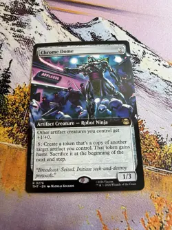 Chrome Dome - Extended Art Teenage Mutant Ninja Turtles MTG - Image 1