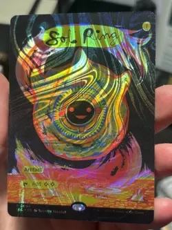 Sol Ring (halo Foil) Secret Lair Drop Foil Encyclopedia Of Magic Mint - Image 1