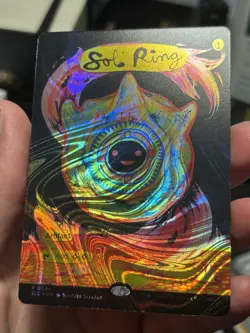 Sol Ring (halo Foil) Secret Lair Drop Foil Encyclopedia Of Magic Mint - Image 2