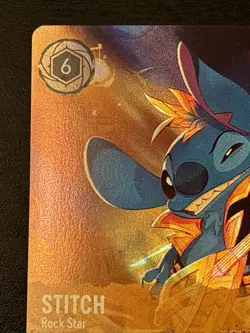 Stitch - Rock Star Lorcana Enchanted Set Champ Championship Foil Enchanted 30/P1 - Image 2