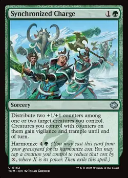 MTG Synchronized Charge ** Tarkir: Dragonstorm ** English - Image 1