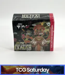 MAGIC THE GATHERING THE LOST CAVERNS OF IXALAN COLLECTOR BOOSTER BOX SEALED - Image 1