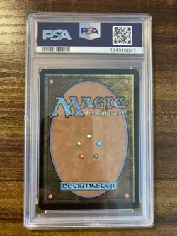 MTG✨GOLBEZ, CLAD IN DARKNESS (Syr Konrad,The Grim) FOIL✨FCA FF: Ages PSA 10 - Image 2