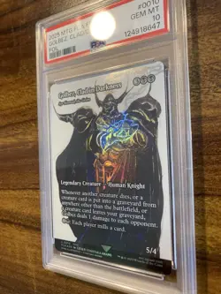 MTG✨GOLBEZ, CLAD IN DARKNESS (Syr Konrad,The Grim) FOIL✨FCA FF: Ages PSA 10 - Image 4