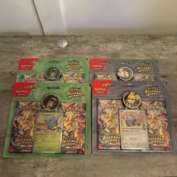 Pokemon TCG: Mega Evolution Ascended Heroes 2 Pack Blister Lot Of 4 - Image 1
