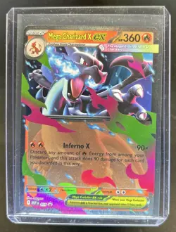 2025 Pokemon MEP Black Star Promos Mega Charizard X ex #029 - Image 1