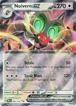 Noivern Ex 91/131 Prismatic Evolutions PRE -Near Mint- Pokemon TCG - Image 1