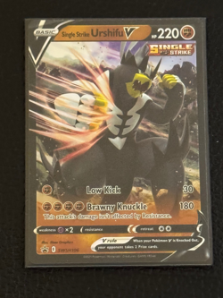 Single Strike Urshifu V SWSH106 - SWSH: Black Star Promo - Pokemon TCG - Image 1