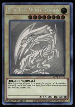 Blue-Eyes White Dragon (Ghost Rare) GFP2-EN175 Ghost Rare 1st Edition Yu-Gi-Oh - Image 1
