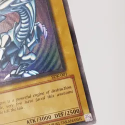 Konami Blue-Eyes White Dragon SDK-001 Kaiba Ultra Rare Holo Unlimited MP - Image 4