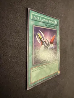 Yu-Gi-Oh! Laser Cannon Armor Spell-Equip LOB-089 1st Edition - Image 3