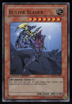 Buster Blader YAP1-EN006 Ultra Rare Yu-Gi-Oh - Image 1