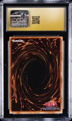 2001 YU-GI-OH! JPN PREMIUM PK 4 ULTRA RARE #P4-02 DARK MAGICIAN CGC 10 PRISTINE - Image 2