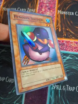 Yu-Gi-Oh! TCG Penguin Soldier SDJ-022 Super Rare Unlimited NM/LP - Image 2