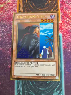 Yu-Gi-Oh! TCG Gravekeepers Spy PGLD-EN082 Gold Rare Unlimited Near Mint a1/ - Image 1