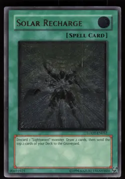 Solar Recharge (UTR) LODT-EN052 Ultimate Rare Yu-Gi-Oh - Image 1