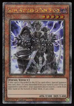 Sillva, Warlord of Dark World (Quarter Century Secret Rare) RA03-EN158 Yu-Gi-Oh - Image 1