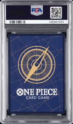 2024 ONE PIECE JPN OP08-TWO LEGENDS MANGA ALTERNATE ART SILVERS RAYLEIGH PSA 10 - Image 2