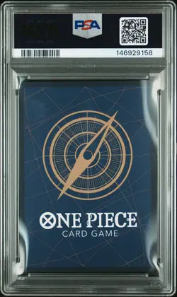 2025 ONE PIECE JAPANESE PROMOS OFFICIAL EVENT TOP PRIZE #005 SANJI PSA 10 - Image 2