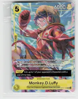 One Piece Promotion Cards #OP07-109 Monkey.D.Luffy (Illustration Box Vol.3) - Image 1