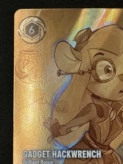 Gadget Hackwrench Enchanted 217/204 Azurite Sea Disney Lorcana Alternate Art Nm - Image 2