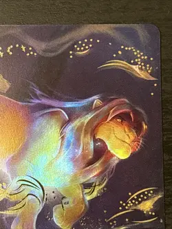 Disney Lorcana Simba - King in the Making (Enchanted) - Whispers in the Well Nm - Image 3