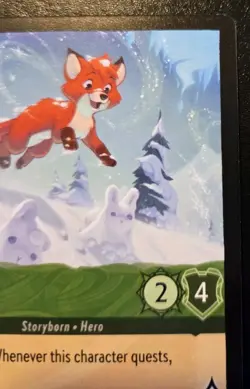 Tod - Playful Kit 90/204 Rare Winterspell Disney Lorcana TCG - Image 3