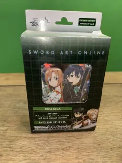 Weiss Schwarz Sword Art Online Trial Deck New & Sealed English Rare - Image 1