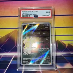 Pokemon Fidough 213/198 SV01 Illustration Rare Holo PSA 9 English 2023 Card - Image 1