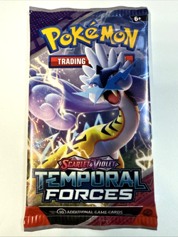 Pokemon Temporal Forces Scarlet & Violet Booster Pack - SV05 - 10 Cards - Sealed - Image 1