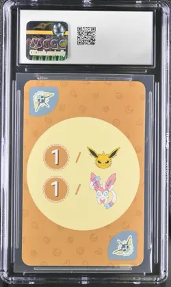 (6 Slabs) 2019 Pokemon Point Salad Eevee Edition Playing Cards CGC 10 Graded - Image 4