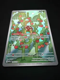 Shuckle 136/132 Secret Rare IR Pokemon Mega Evolution Set Holo Card NM - Image 3