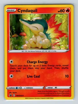 Cyndaquil SWSH221 SWSH: Sword & Shield Promo Cards Holo NM - Image 1