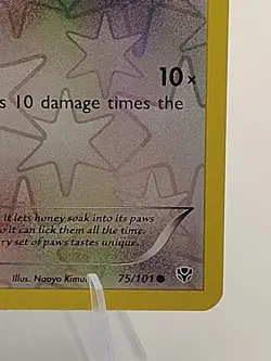 Teddiursa 75/101 Reverse Holo Plasma Blast Pokemon Card - Image 4