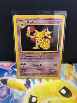 KADABRA - Base Set - 32/102 - Uncommon - Pokemon Card - Unlimited Edition - Image 1