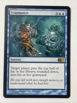Traumatize M11 NM TCG CARD REGULAR - Image 1