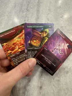TMNT Magic The Gathering Promo Cards Set of 3 Teenage Mutant Ninja Turtles NM - Image 1