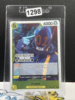 Shaka Judge Pack Vol. 5 One Piece Foil Stamped Promotion Card (1298) - Image 1