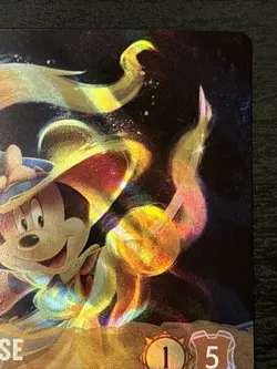 Disney Lorcana Musketeer Champion Minnie Mouse Card Enchanted 206/204 Foil - Image 3