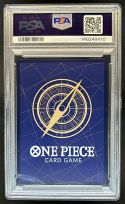 2025 One Piece Bandai Card Games Fest Monkey D Luffy #OP07-073 PSA 10 - Image 2