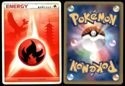 DMG Fire Energy L1 HeartGold Collection 2009 Japanese Pokemon Card - Image 1