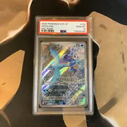 Articuno PSA 10 Battle Partners 102/100 Japanese Pokemon Card Gem Mint - Image 1