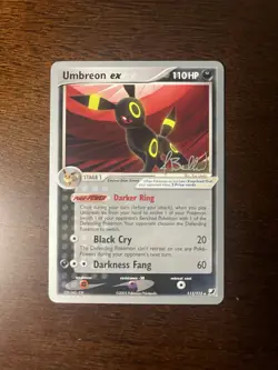 Umbreon ex 112/115 Jimmy Ballard World Championships 2006 Unseen Pokemon Card - Image 1