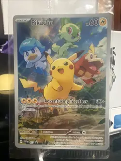 Pikachu 027 Sv: Scarlet & Violet Promo Cards Holo - Image 1