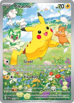 Pikachu 088 Sv: Scarlet & Violet Promo Cards Holo - Image 1