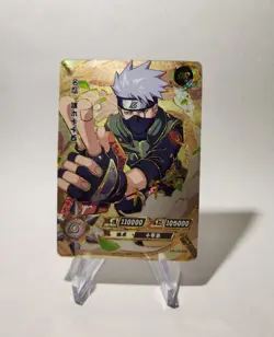 Kakashi Hatake "Orange Gold Prism" Kayou Official Naruto Card TCG NR-OR-098 Tc1 - Image 1