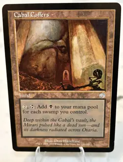 MTG Cabal Coffers Torment Regular Card LP Magic: The Gathering MTG - Image 1