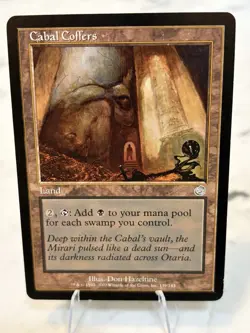 MTG Cabal Coffers Torment Regular Card LP Magic: The Gathering MTG - Image 2