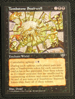 Tombstone Stairwell - MTG Magic the Gathering - Mirage *LP* - Image 1