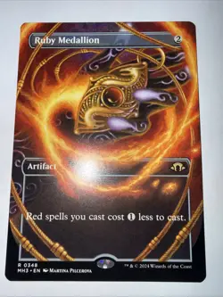 Ruby Medallion (Borderless) Modern Horizons 3 Regular - Image 1